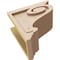 Ekena Millwork 6"W x 12"D x 12"H Classic Scroll Rough Cedar Woodgrain TimberThane Corbel, Primed Tan CORUR06X12X12SCRRCPR - alternate 6